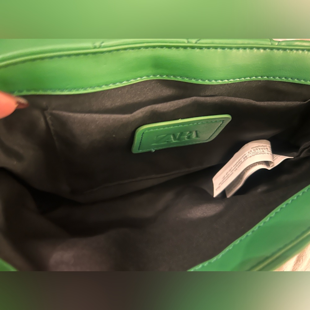 Zara green bag - Picture 3 of 4